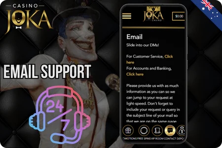 Joka Casino Support by Email 
