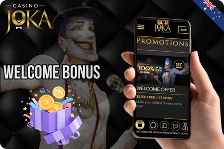 Welcome Bonus in Joka Casino