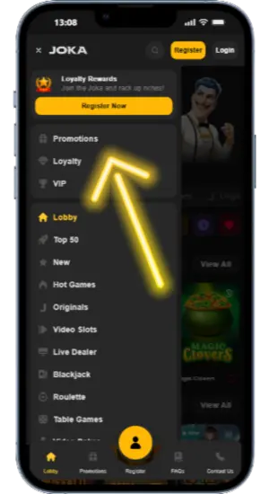 Bonuses on the menu