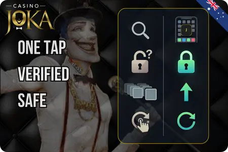 Joka Casino App shortcut versus browser login